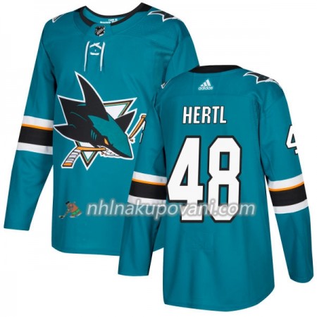 San Jose Sharks Dresy Tomas Hertl 48 Adidas 2017-2018 Teal Authentic - Pánské San Jose Sharks Dresy Tomas Hertl 48 Adidas 2017-2018 Teal Authentic - Pánské